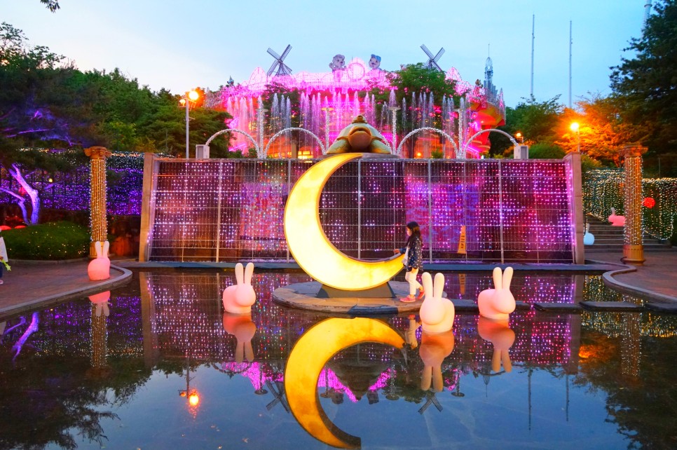 국내 당일치기 여행 서울랜드 불빛축제 루나파크 서울근교 나들이