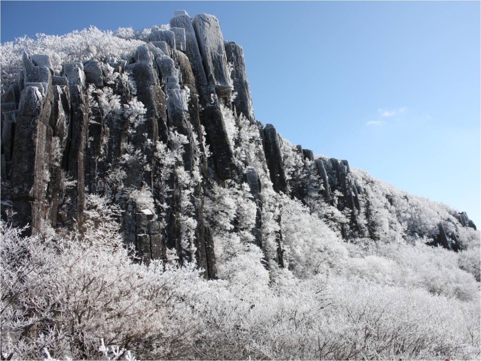 대한민국 구석구석의 겨울 눈꽃 여행지 추천 :: 덕유산, 태백산, 소백산, 무등산