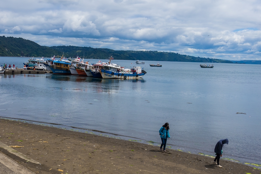 남미여행, 칠레 칠로에섬 한적한 어촌마을 풍경