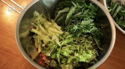 경희애문화 건강챙기기, 채식실험 - 비빔면에 채소를