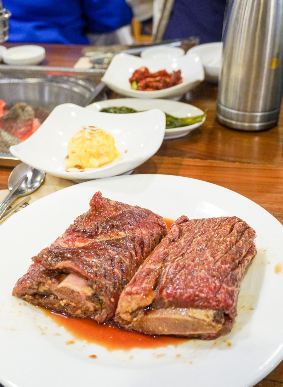 강남 소고기 맛집 바우 한우집 신년 가족 외식