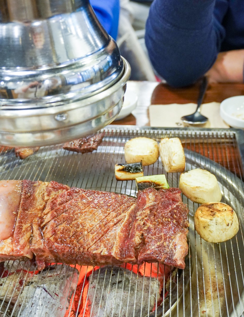 강남 소고기 맛집 바우 한우집 신년 가족 외식