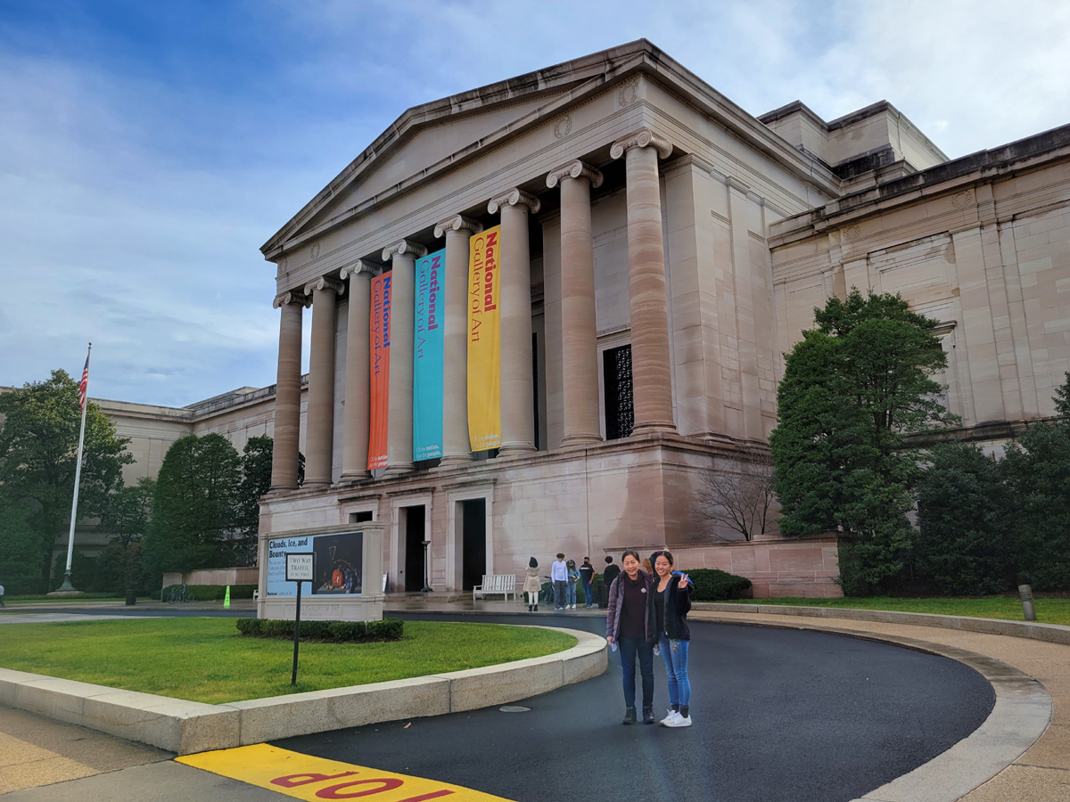 워싱턴DC 국립미술관(National Gallery of Art)의 서관(West Building)에서 구경한 유명한 작품들 소개