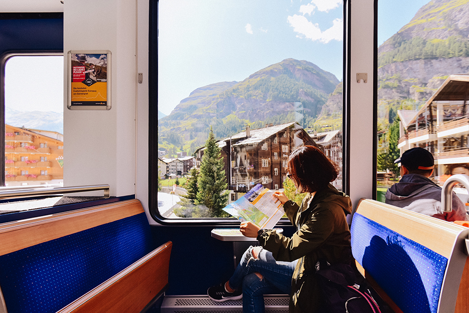 스위스 여행 체르마트 고르너그라트 기차에서 찍은 사진들 * 서유럽국가 유럽여행