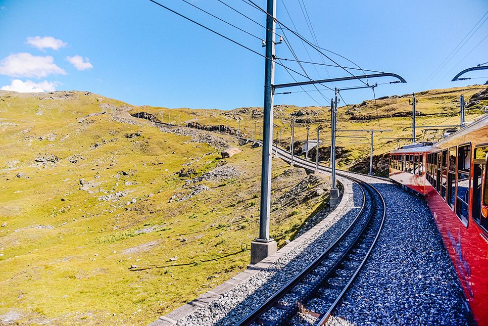 스위스 여행 체르마트 고르너그라트 기차에서 찍은 사진들 * 서유럽국가 유럽여행