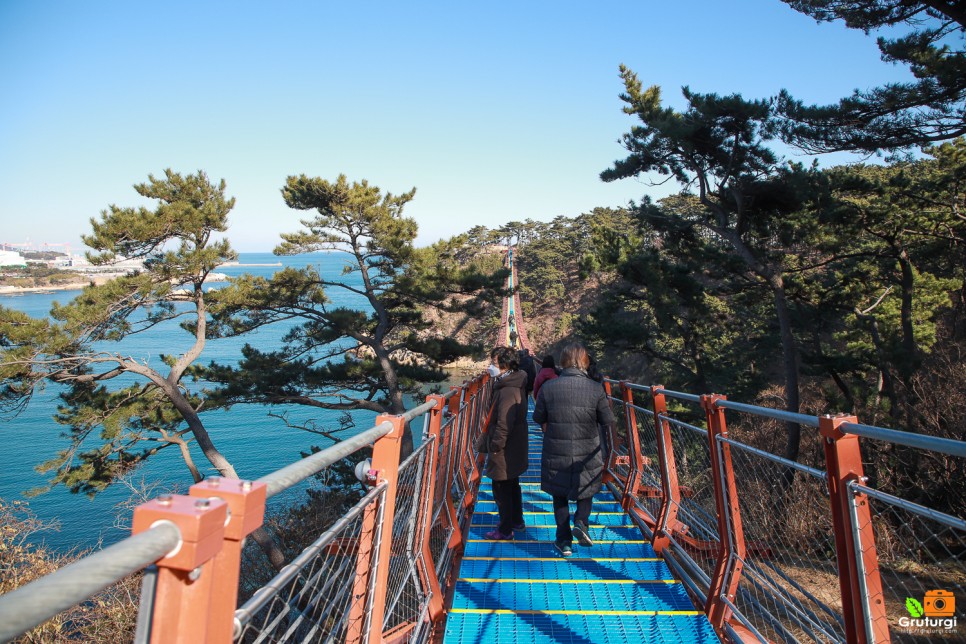 울산 관광지 명소 울산 대왕암공원 출렁다리 데이트코스