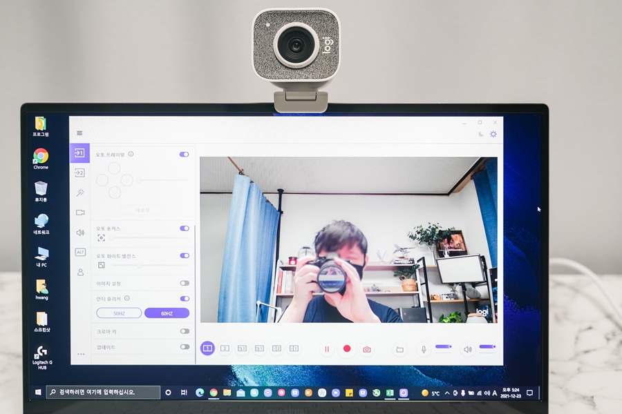 개인방송장비 필수품 웹캠, 로지텍 StreamCam