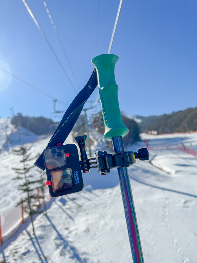 고프로10 추위에 강한 엔듀로 Enduro 배터리 휘닉스평창 고프로 스노우타운