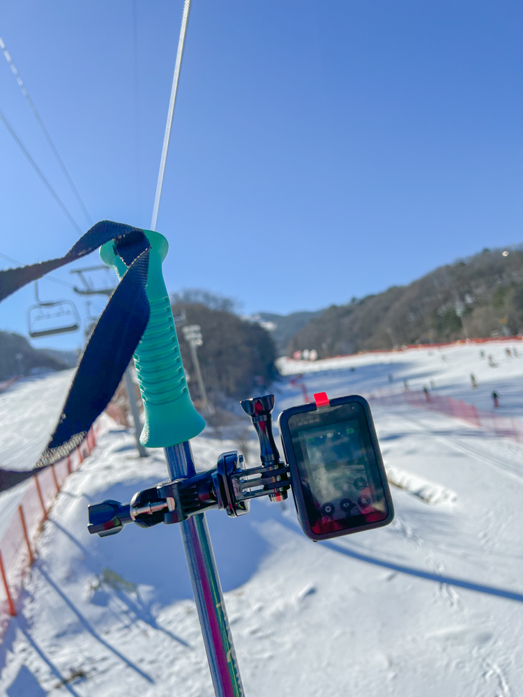 고프로10 추위에 강한 엔듀로 Enduro 배터리 휘닉스평창 고프로 스노우타운