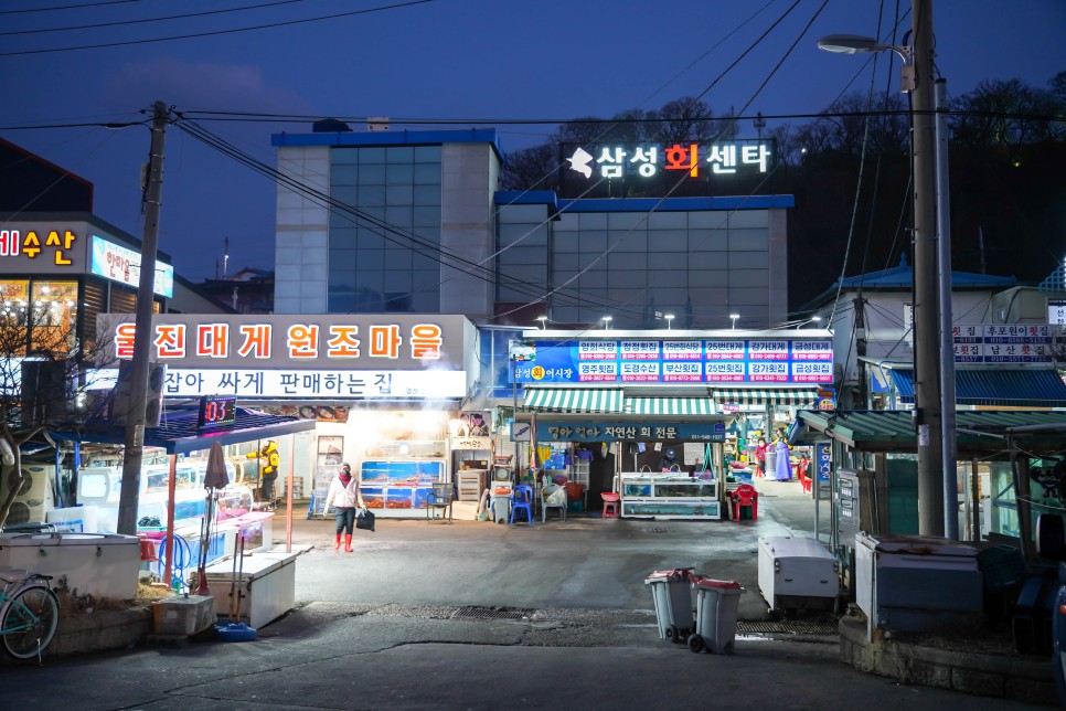 울진여행 먹거리 후포항 한마음광장 홍게시장 그리고 먹방