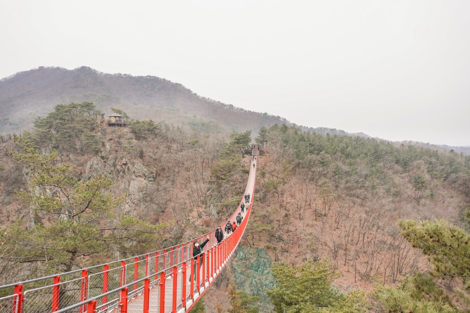 파주 감악산 출렁다리 기상청사람들 촬영지