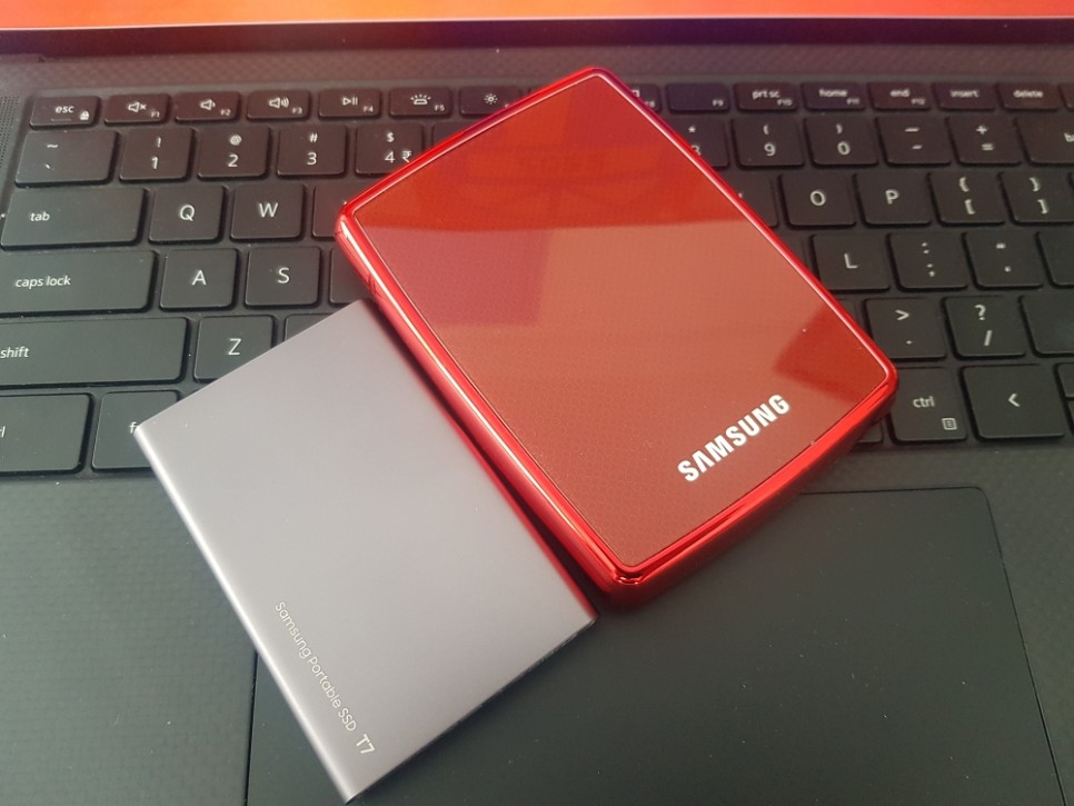 삼성 포터블 SSD 1TB T7, 해외여행 준비물 사진백업으로 딱