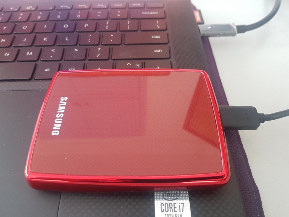 삼성 포터블 SSD 1TB T7, 해외여행 준비물 사진백업으로 딱