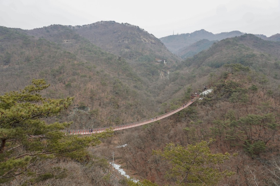 파주 감악산 출렁다리 기상청사람들 촬영지