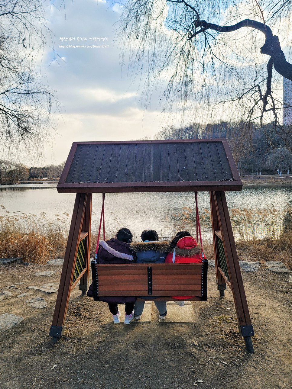 경기도 공원 겨울 야외 데이트 일산 호수공원