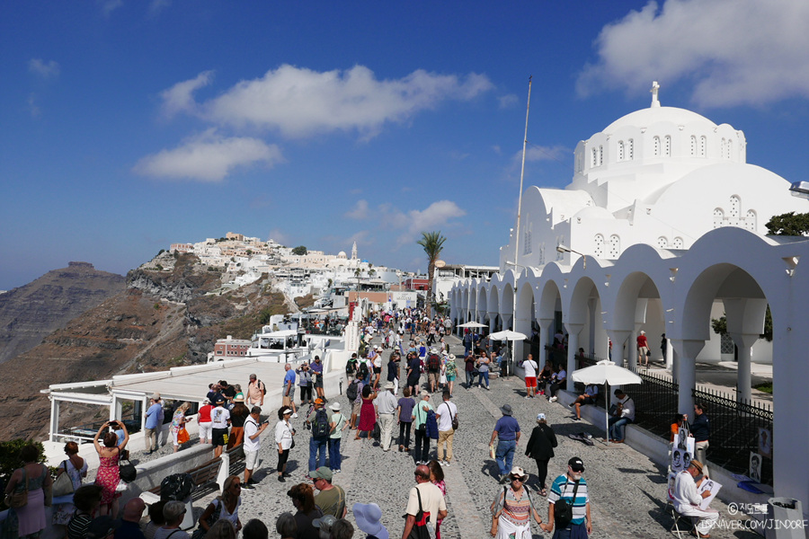 그리스여행 산토리니 피라마을 유럽여행경비 탕진하기 좋은곳!