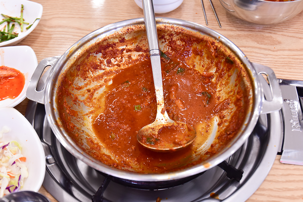 부산역밥집 개미집에서 맛있는 낙삼새 먹기