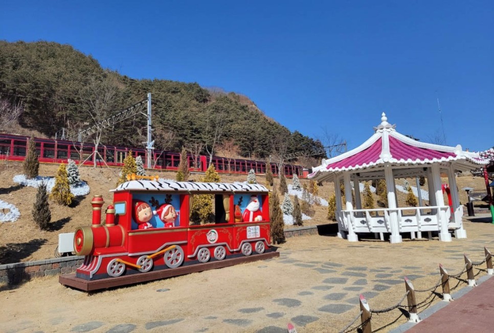 국내 기차여행 영주 부석사 백두대간 협곡열차 분천 산타마을