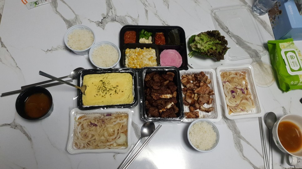 평택 고덕 배달맛집 고기집 숯불갈비향 정성갈비