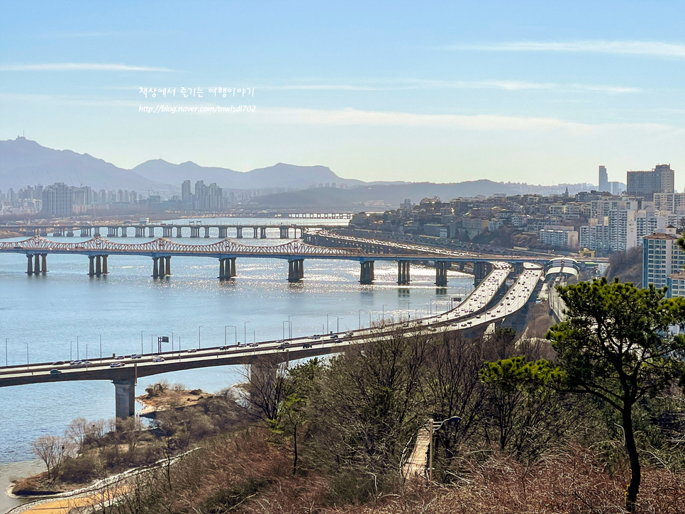 서울산추천 서울 응봉산 팔각정 경치 좋은곳