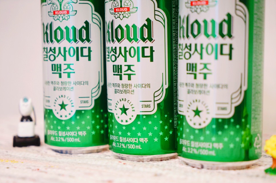 신상 맥주추천 클라우드 칠성사이다 맥주 맥사 청량감 최고