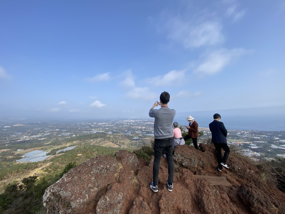 제주도 오름 추천 중문에서 가까운 서귀포 군산오름