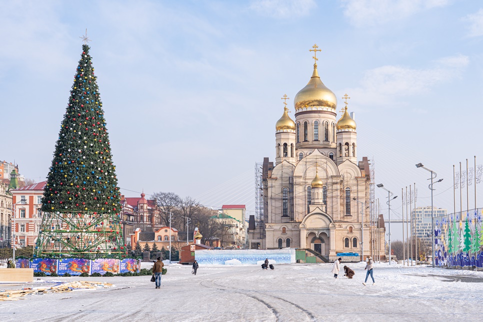 블라디보스톡 여행 혁명광장, 해적카페, 곰새우 등 러시아 여행