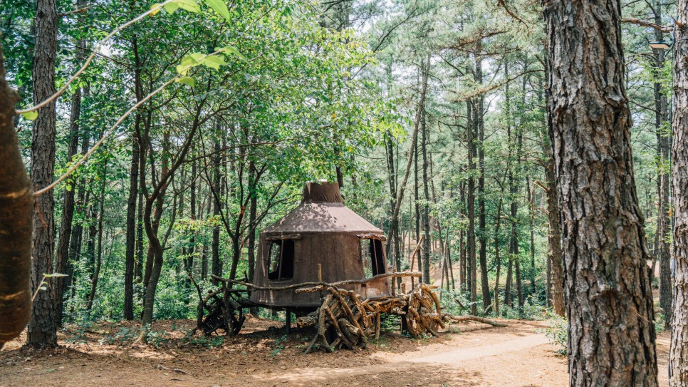 [공주 여행 코스] 봄 나들이도 힐링도 한 번에, 공주 가볼 만한 곳 :: 연미산 자연미술공원, 정지산유적, 공산성, 고마나루