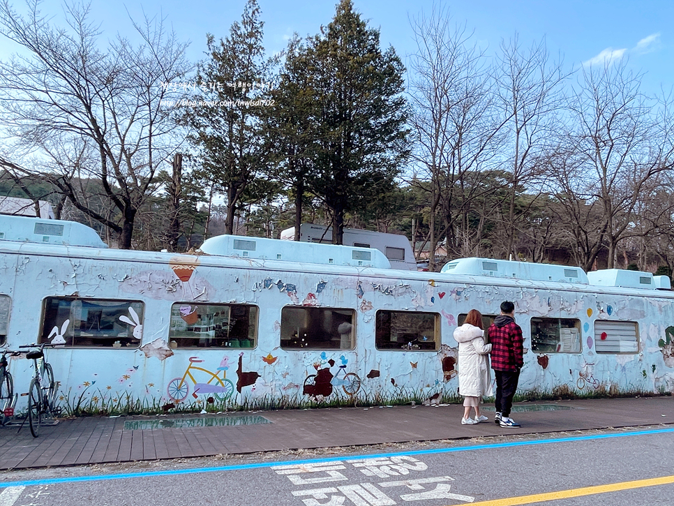 야외 서울근교 남양주 드라이브 데이트 능내역 폐역 자전거