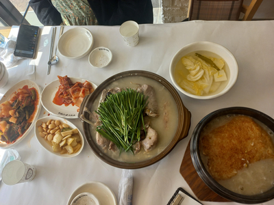 경희애문화, 의왕 청계산 맛집! '청계 누룽지 백숙'에  다녀왔어요