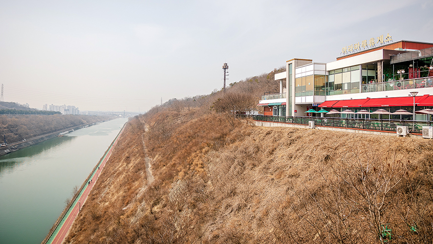 서울근교 갈만한곳 전망 좋은 아라마루 휴게소 전망대에서 힐링