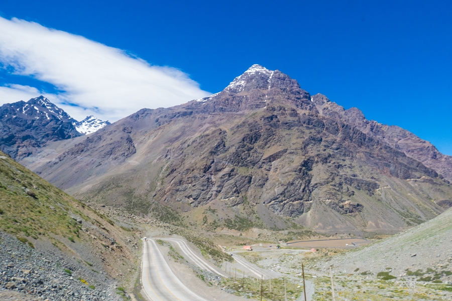 남미여행 칠레 산티아고에서 아르헨티나 멘도사 버스 여행, 안데스산맥 멋지네