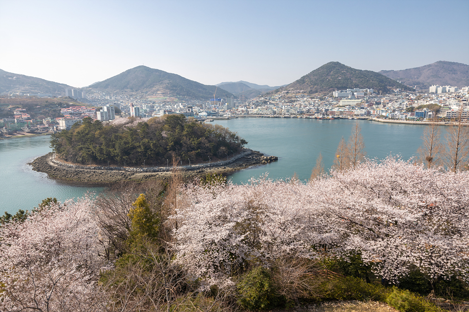 4월 여수 가볼만한곳 여수 벚꽃 명소 승월마을 돌산공원 자산공원