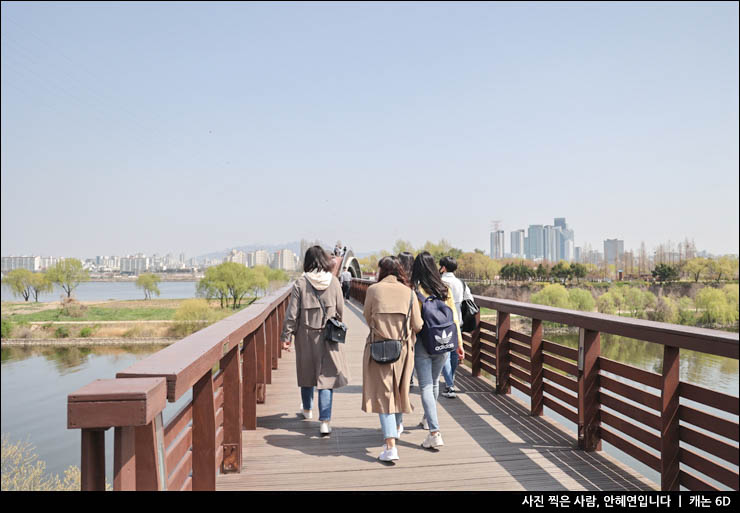 서울 선유도공원 벚꽃 양화 한강공원 걷기 데이트 추천