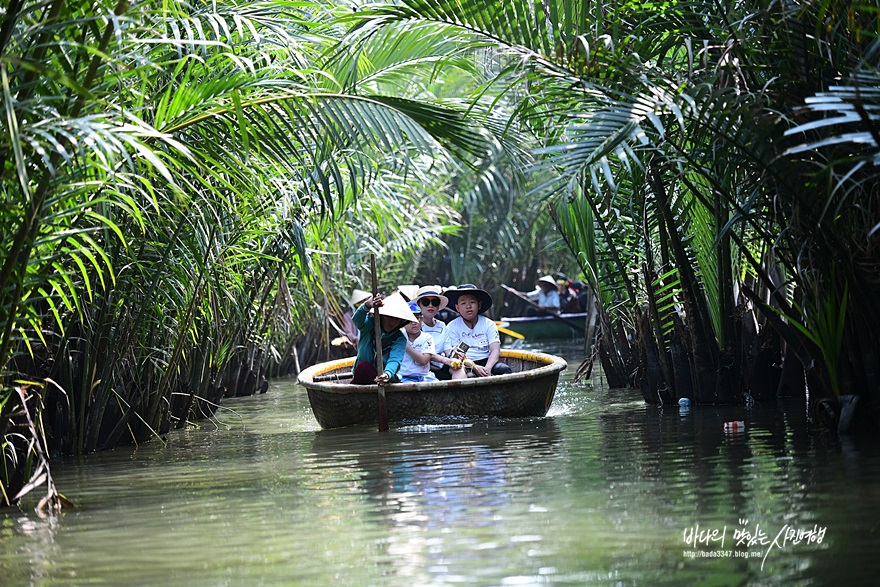 다낭 자유여행 코코넛배타고 쿠킹클래스 베트남 음식종류 체험