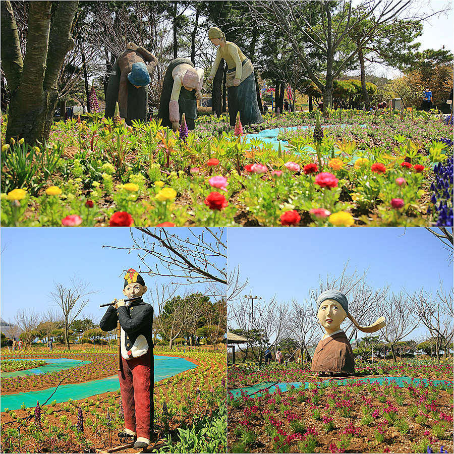 2022 태안 세계튤립축제 안면도 꽃 박람회 튤립 축제 꽃지해안공원 코리아플라워파크 외 먹거리