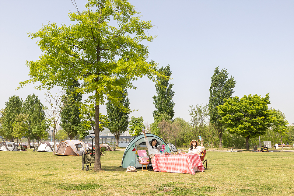 여의도 한강공원 텐트 대여 한강 피크닉 및 주차장 위치