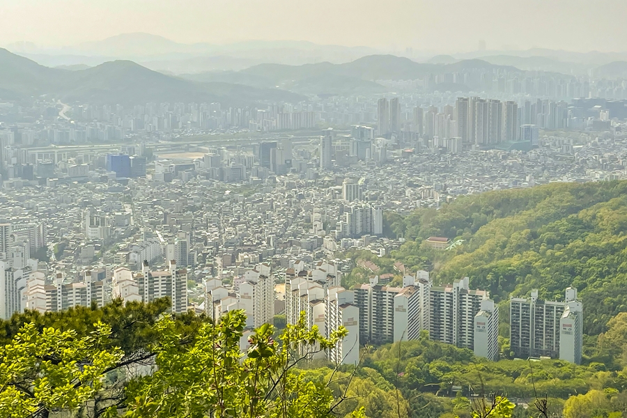 호암산 삼성산성지, 호암늘솔길, 아이폰12미니 촬영