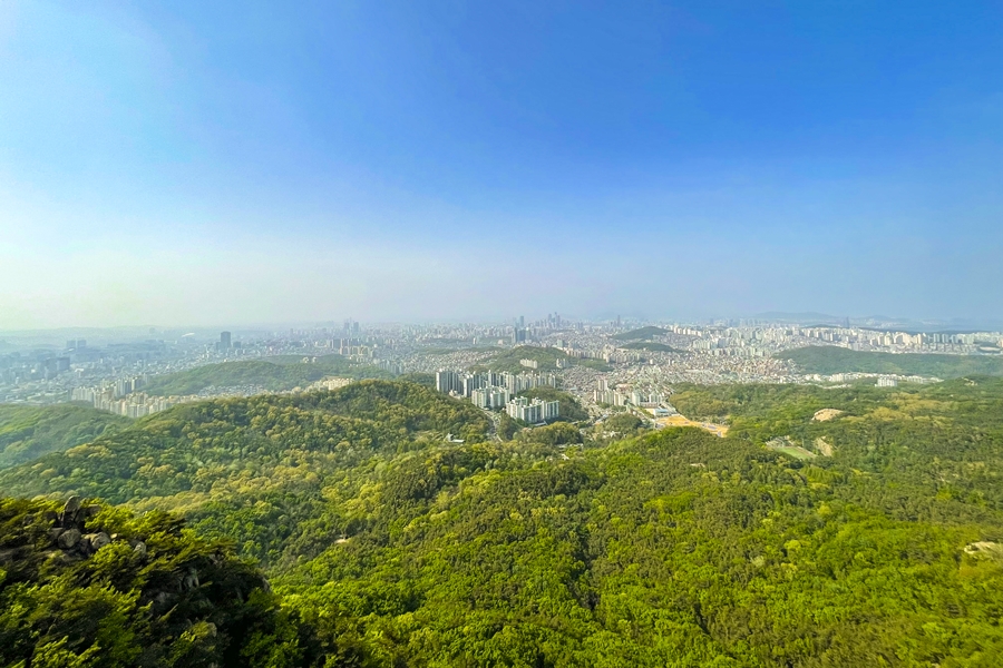 호암산 삼성산성지, 호암늘솔길, 아이폰12미니 촬영