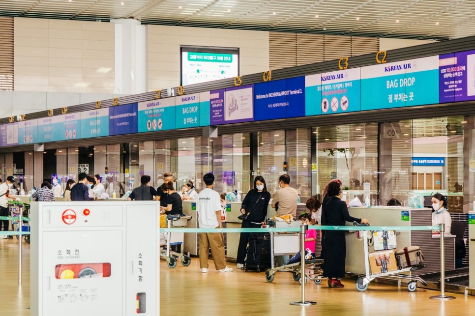 해외출국 인천공항 2터미널 pcr검사 하루 2번 받은 후기