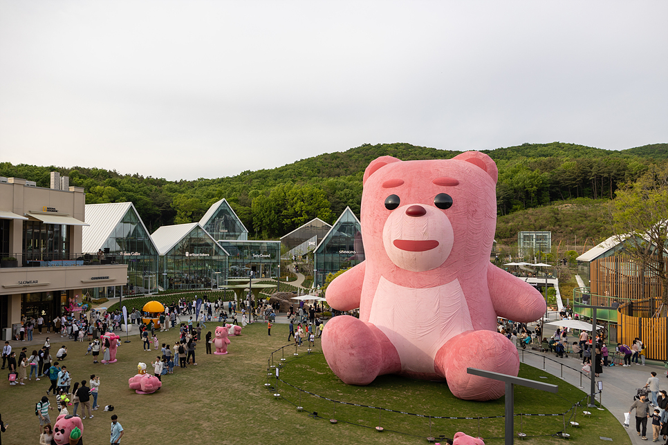 의왕 타임빌라스 롯데 아울렛 볼거리 먹거리 밸리곰