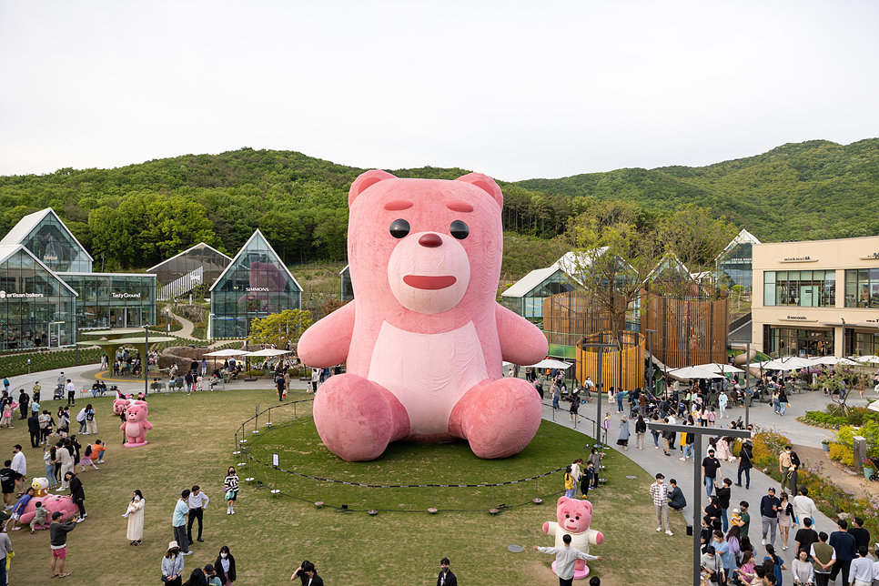 의왕 타임빌라스 롯데 아울렛 볼거리 먹거리 밸리곰