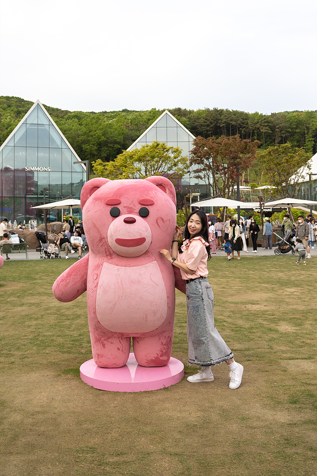 의왕 타임빌라스 롯데 아울렛 볼거리 먹거리 밸리곰