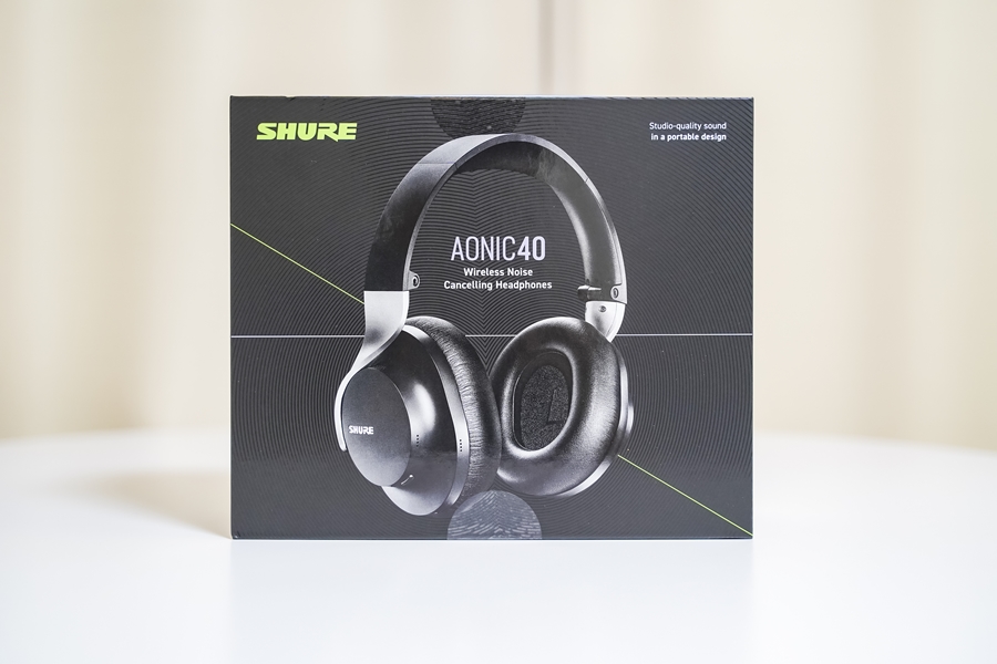 노이즈캔슬링 탑재 블루투스헤드폰, 슈어 SHURE AONIC 40