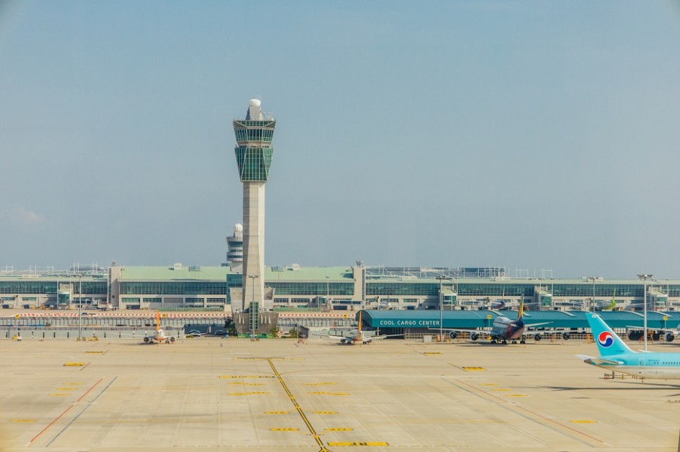 인천공항 제2여객터미널 22년 5월 분위기 : 전망대, 취항 항공사 등