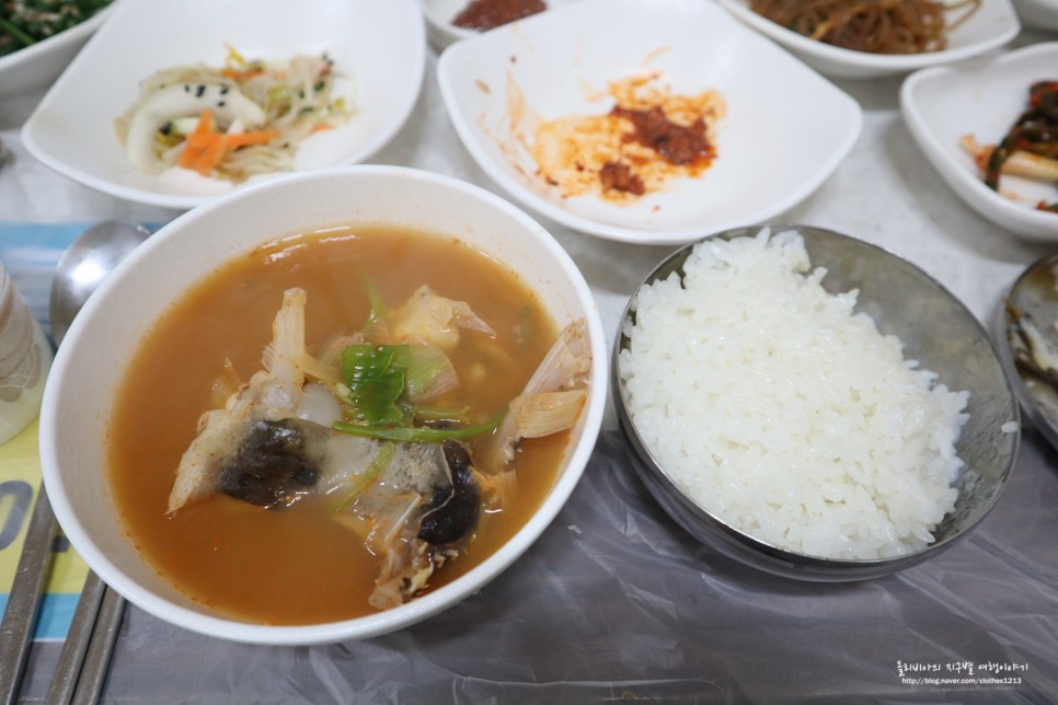 국내맛집여행 군산 백반기행 서우식당 아귀백반