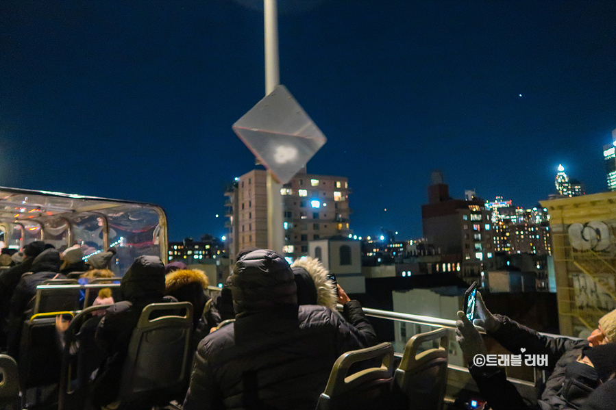 뉴욕여행 뉴욕 자유여행 탑뷰 2층 버스투어 야경