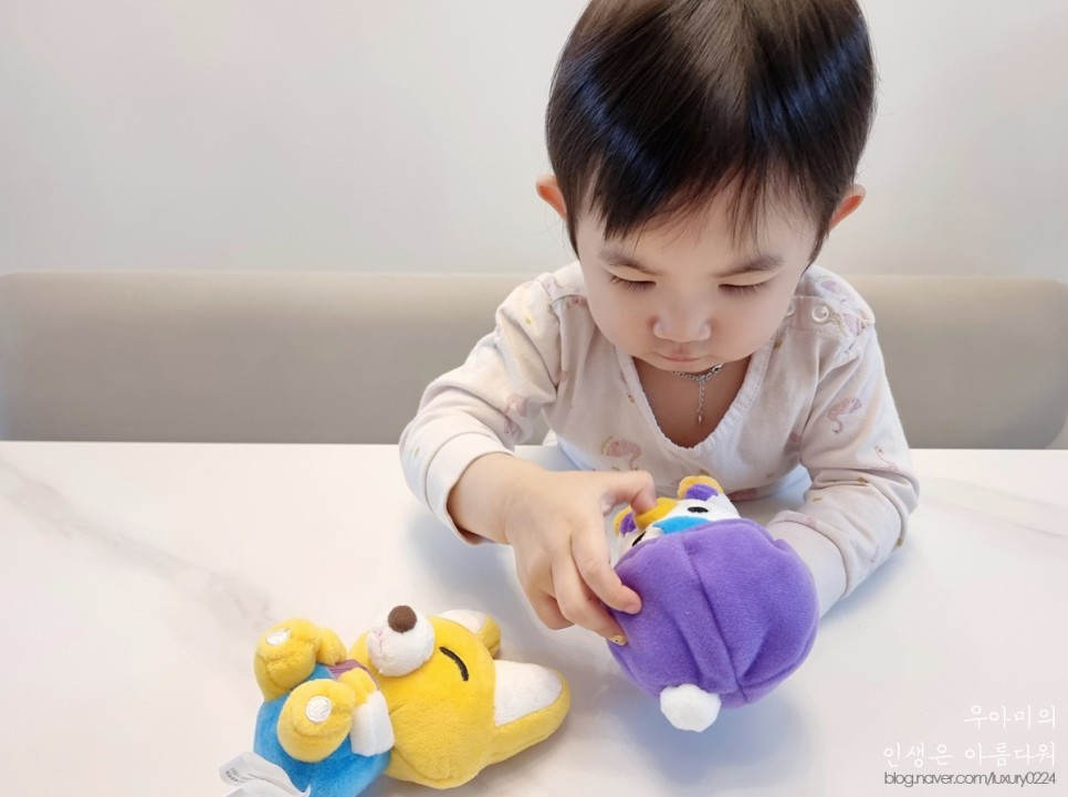 원더키드 어린이 소근육발달 장난감, 뽀로로 촉감&감각놀이 봉제인형 6종세트 :D