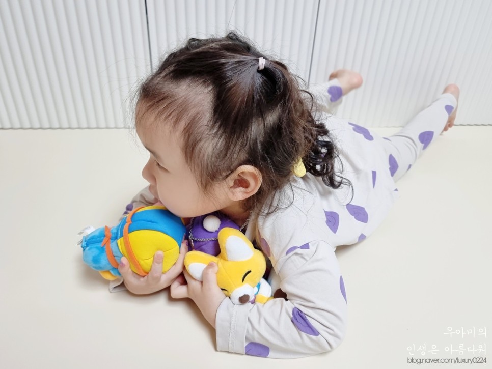 원더키드 어린이 소근육발달 장난감, 뽀로로 촉감&감각놀이 봉제인형 6종세트 :D