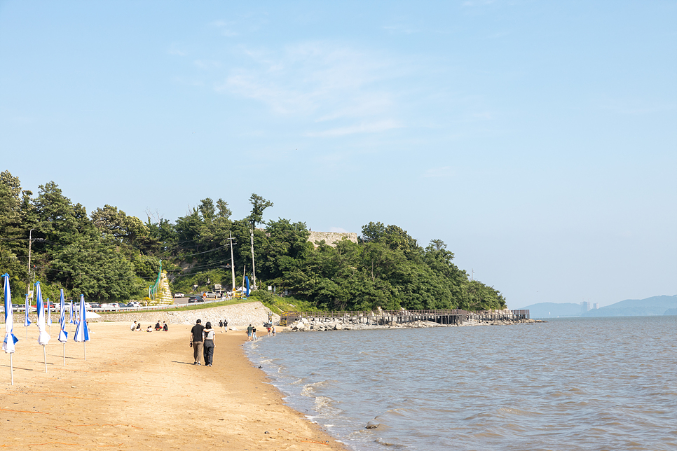 강화도 갈만한곳 여행 동막해변 해수욕장 광성보